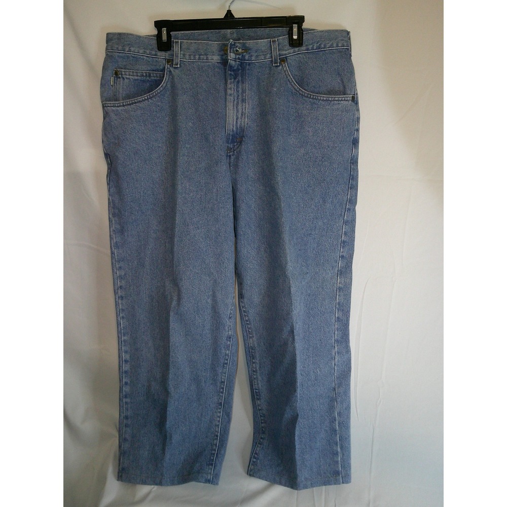 LL Bean Mens Jeans‎ Blue Denim Casual Pants 41x27